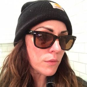 folding wayfarer tortoise shell